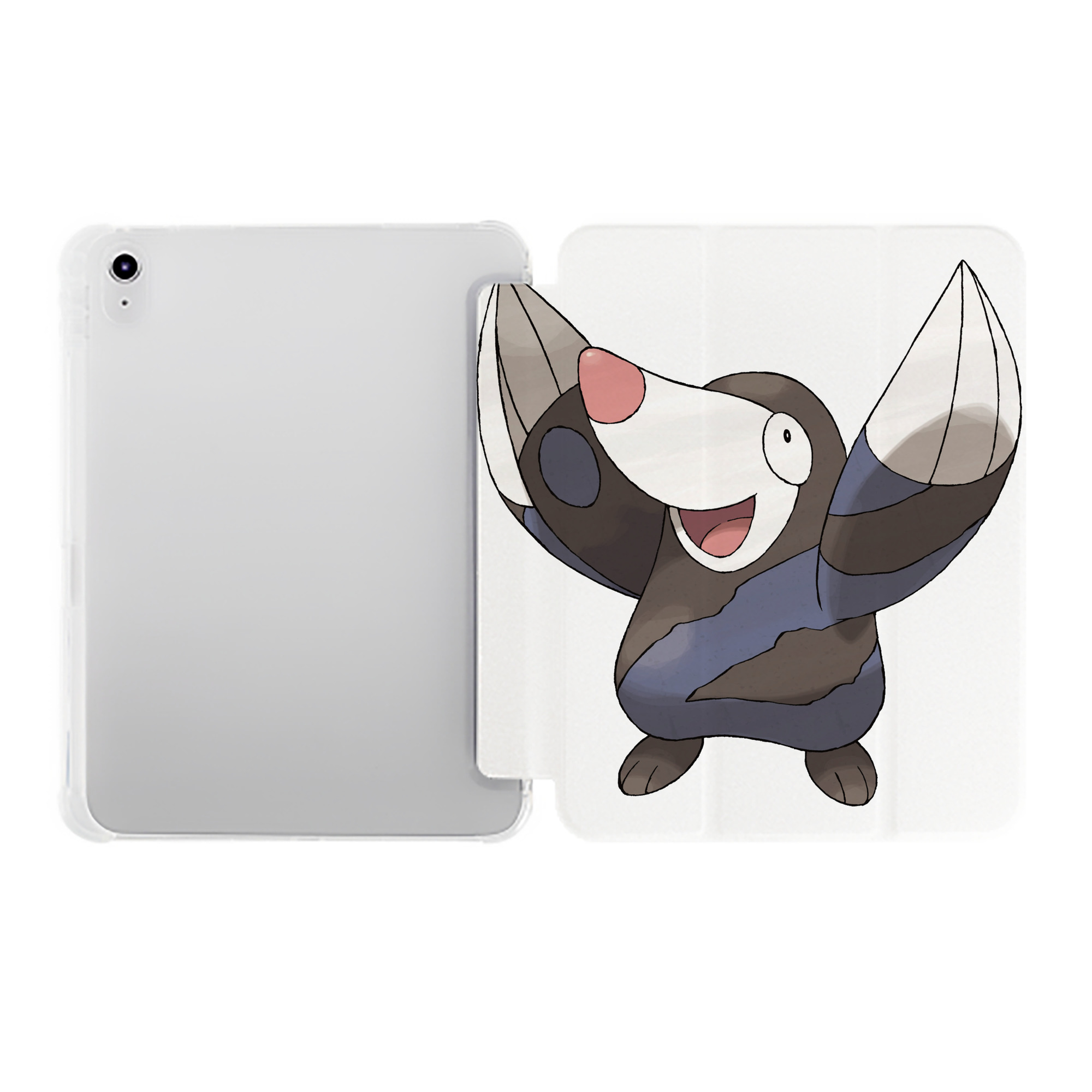 （画像用） ポケットモンスター Pokémon IPad ケース ペン収納付き 三つ折りスタンド PUレザー×シリコン 対応機種9.5/10.5/10.9インチ